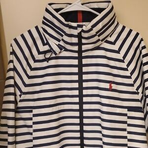 Ralph Lauren Striped Jacket - Navy and White